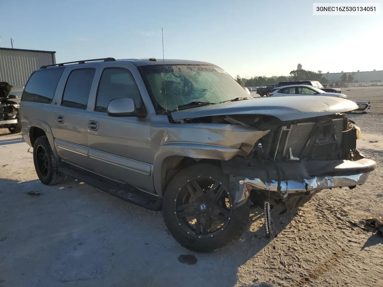 2003 Chevrolet Suburban C1500 VIN: 3GNEC16Z53G134051 Lot: 76923234