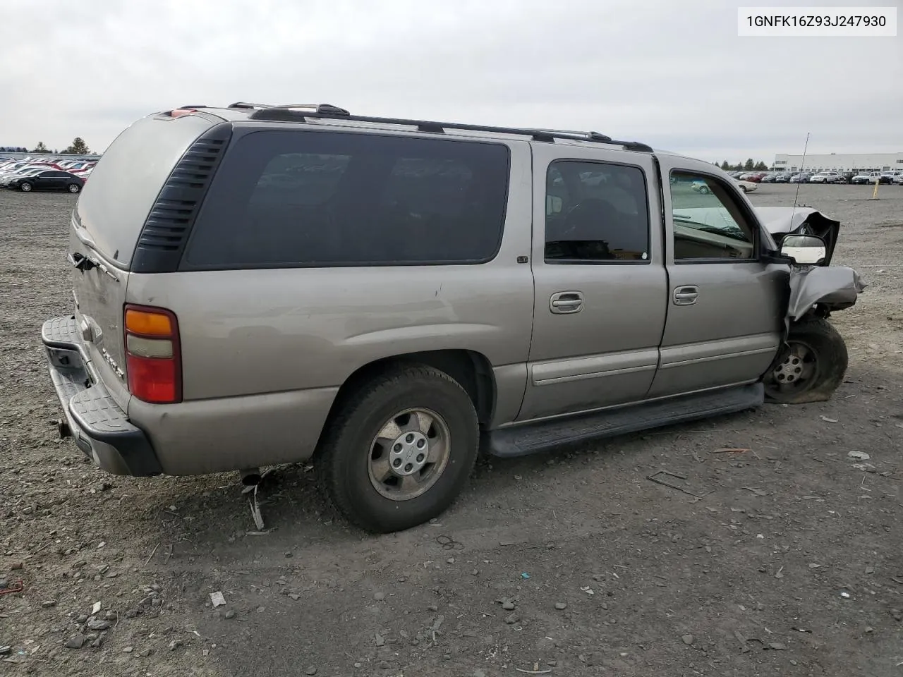 2003 Chevrolet Suburban K1500 VIN: 1GNFK16Z93J247930 Lot: 77023324