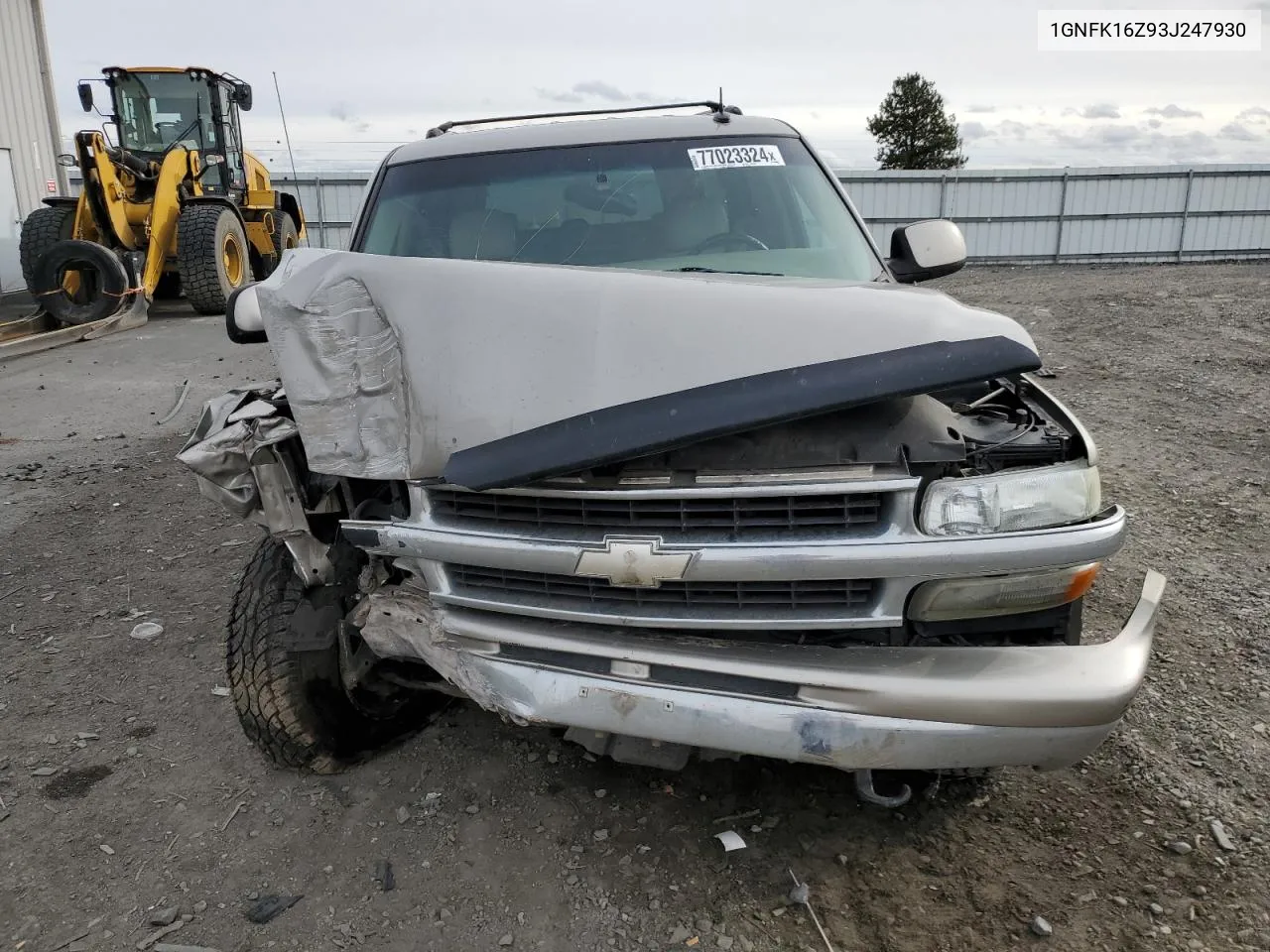 2003 Chevrolet Suburban K1500 VIN: 1GNFK16Z93J247930 Lot: 77023324