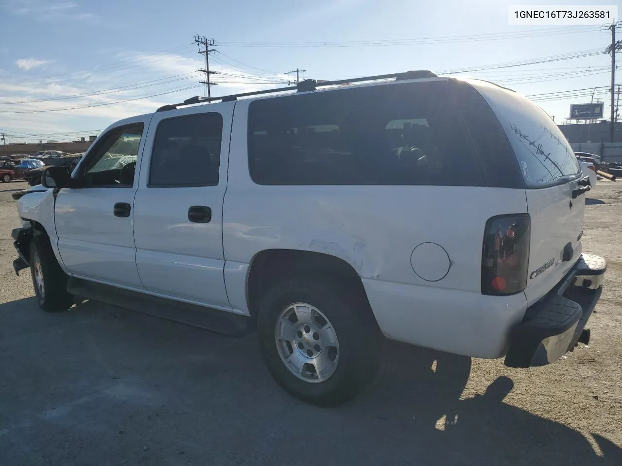 2003 Chevrolet Suburban C1500 VIN: 1GNEC16T73J263581 Lot: 80324514