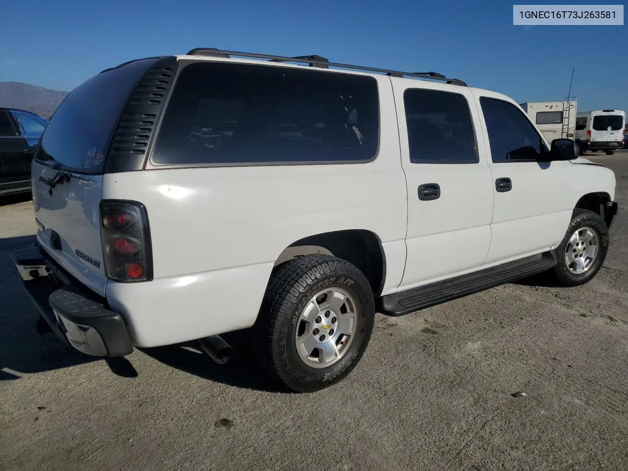 2003 Chevrolet Suburban C1500 VIN: 1GNEC16T73J263581 Lot: 80324514