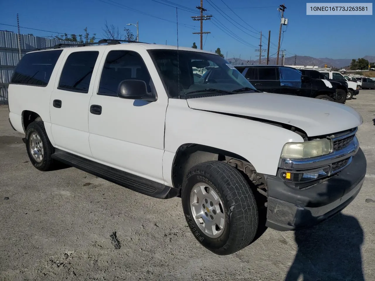 2003 Chevrolet Suburban C1500 VIN: 1GNEC16T73J263581 Lot: 80324514