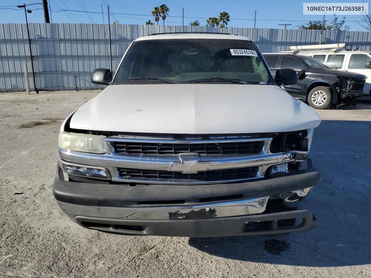 2003 Chevrolet Suburban C1500 VIN: 1GNEC16T73J263581 Lot: 80324514