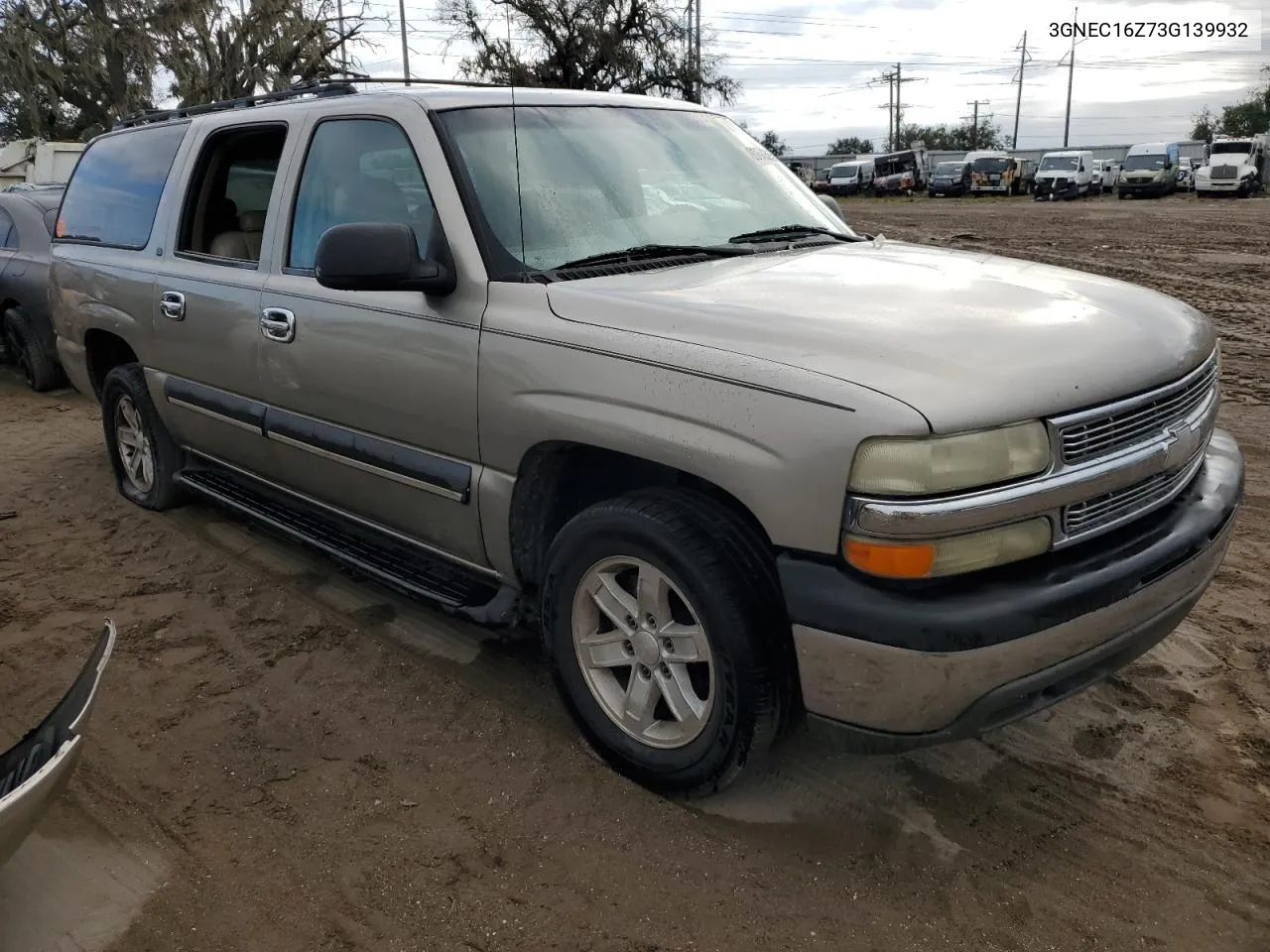 2003 Chevrolet Suburban C1500 VIN: 3GNEC16Z73G139932 Lot: 80663954