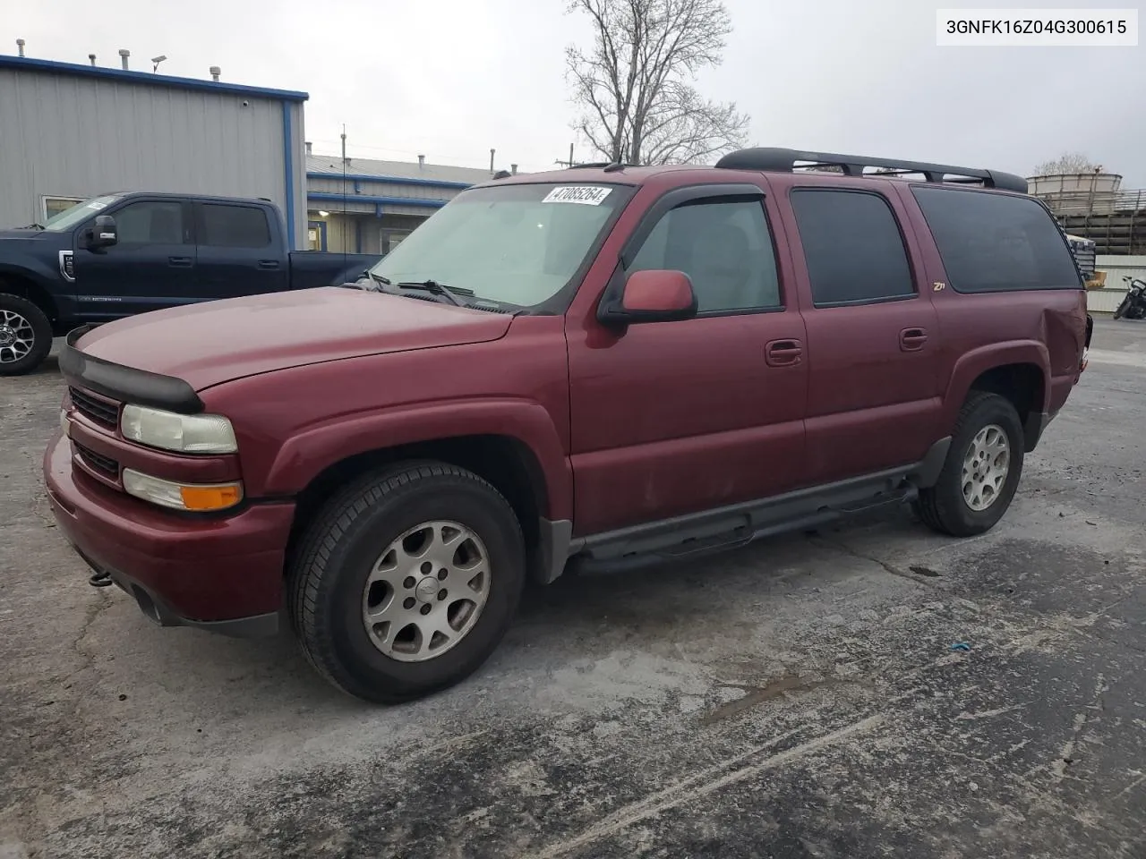 2004 Chevrolet Suburban K1500 VIN: 3GNFK16Z04G300615 Lot: 47085264