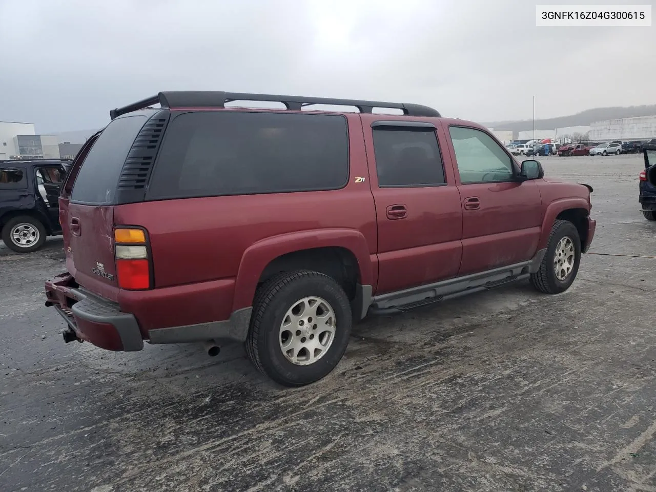 2004 Chevrolet Suburban K1500 VIN: 3GNFK16Z04G300615 Lot: 47085264