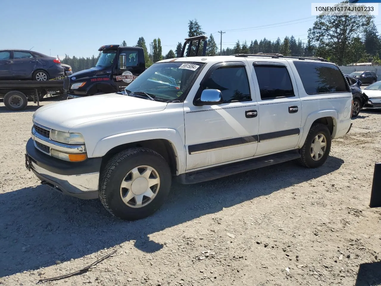 2004 Chevrolet Suburban K1500 VIN: 1GNFK16T74J101233 Lot: 59915094