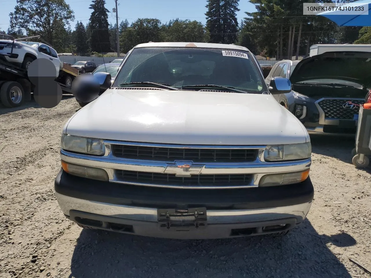 2004 Chevrolet Suburban K1500 VIN: 1GNFK16T74J101233 Lot: 59915094