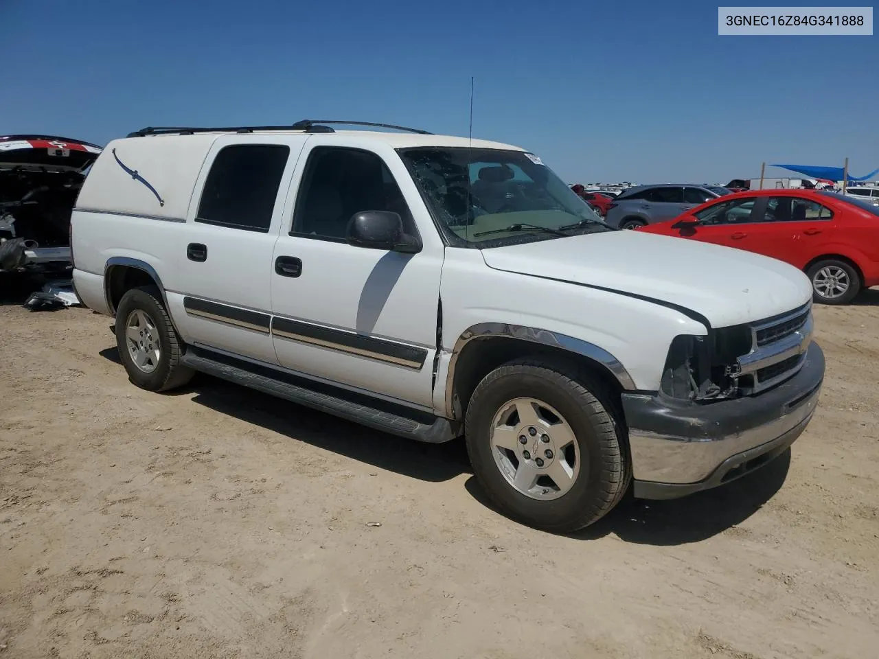 2004 Chevrolet Suburban C1500 VIN: 3GNEC16Z84G341888 Lot: 66401324