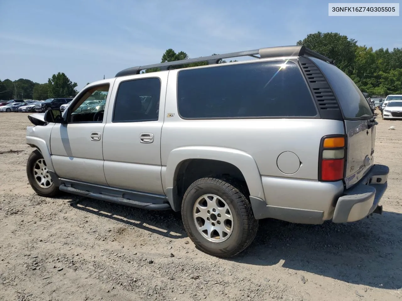 2004 Chevrolet Suburban K1500 VIN: 3GNFK16Z74G305505 Lot: 68907834