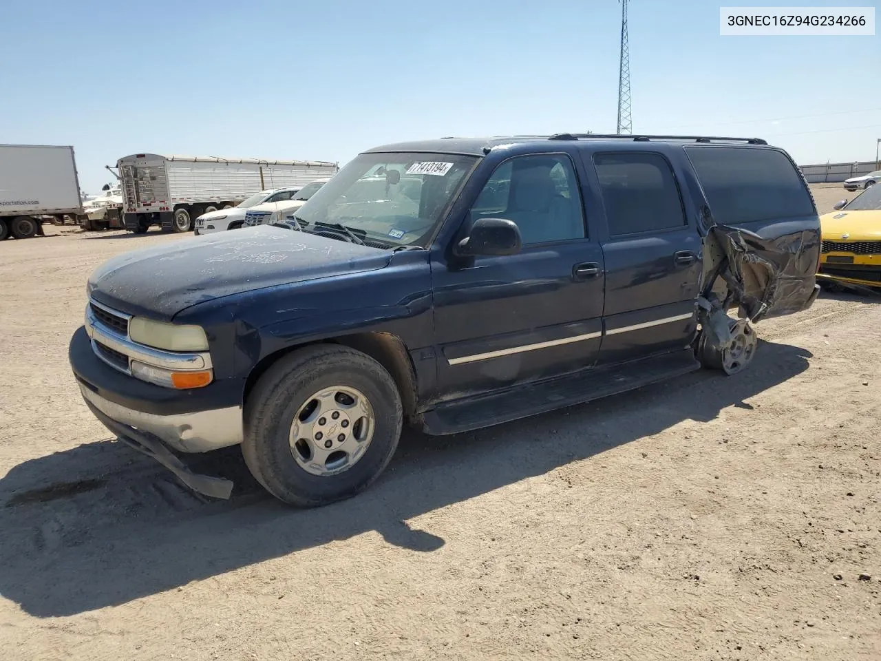 2004 Chevrolet Suburban C1500 VIN: 3GNEC16Z94G234266 Lot: 71413194