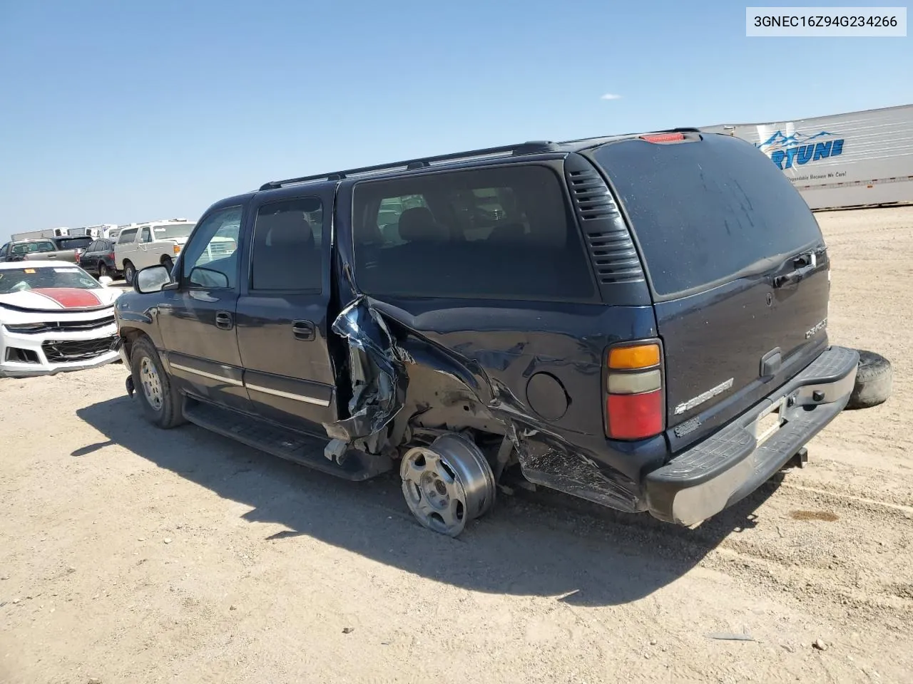 2004 Chevrolet Suburban C1500 VIN: 3GNEC16Z94G234266 Lot: 71413194