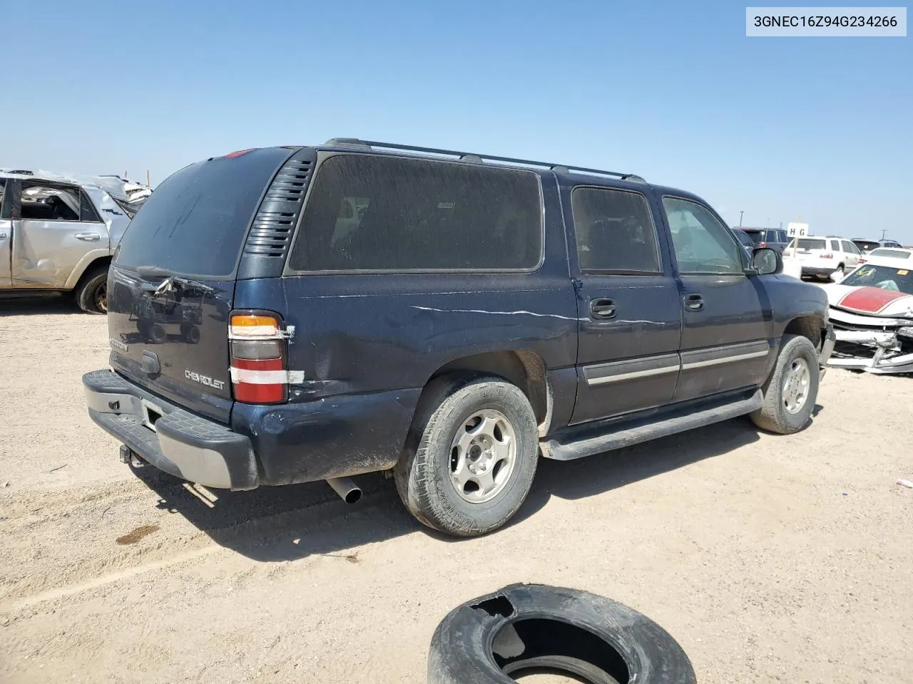 2004 Chevrolet Suburban C1500 VIN: 3GNEC16Z94G234266 Lot: 71413194