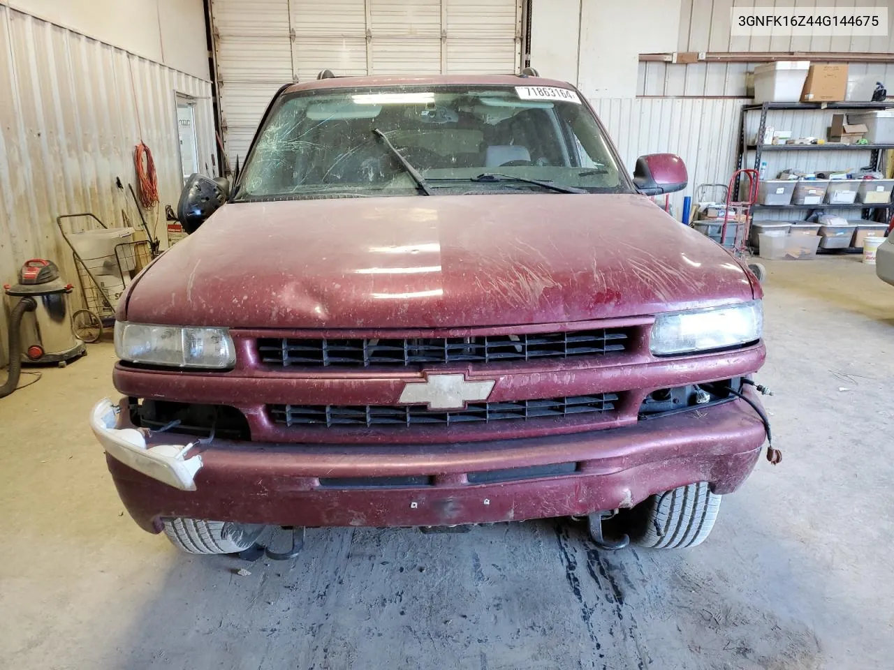 2004 Chevrolet Suburban K1500 VIN: 3GNFK16Z44G144675 Lot: 71863164