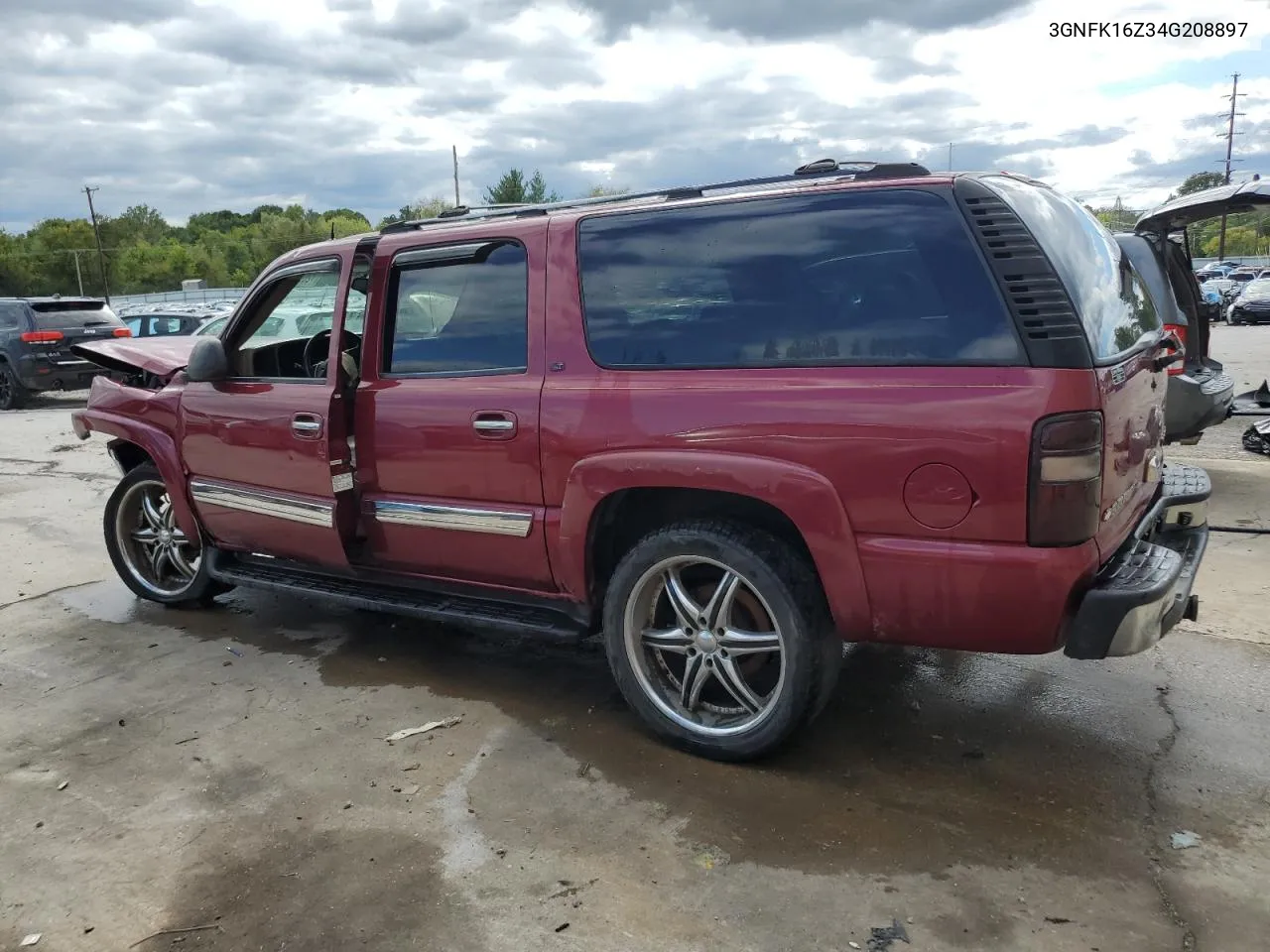 2004 Chevrolet Suburban K1500 VIN: 3GNFK16Z34G208897 Lot: 72080464