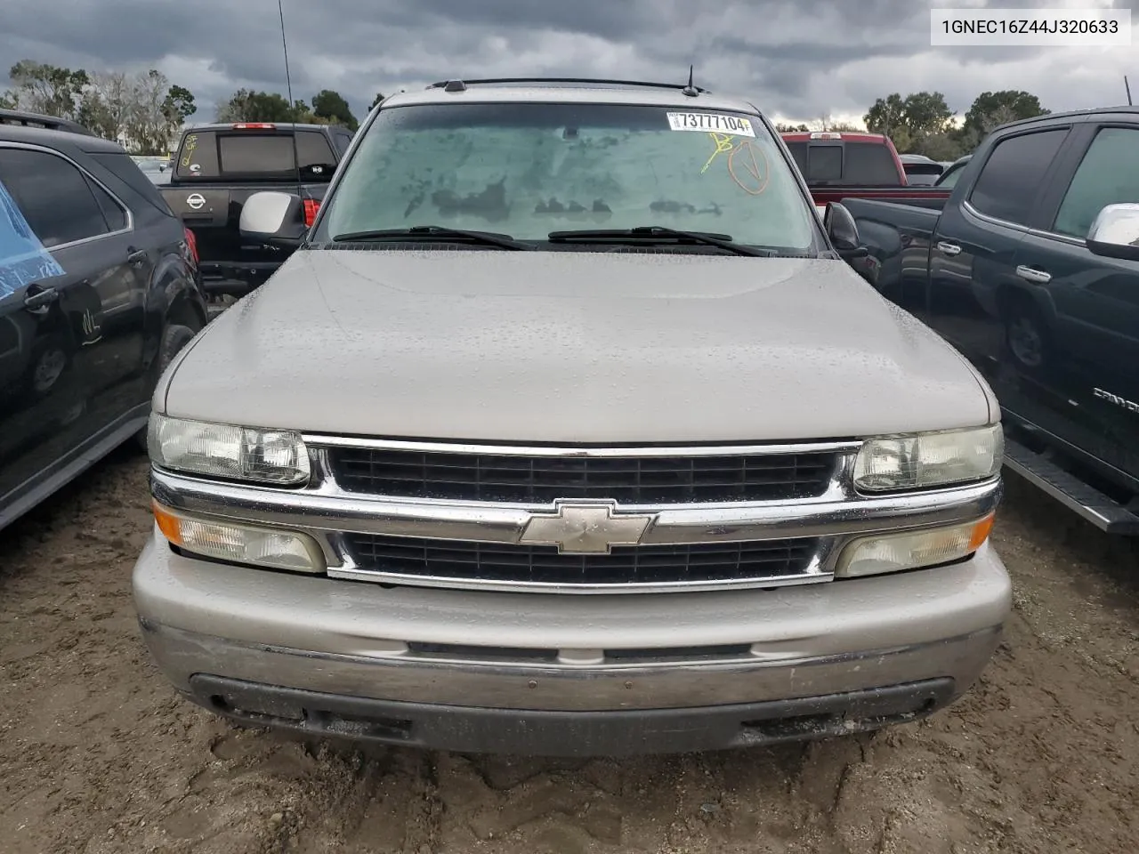 2004 Chevrolet Suburban C1500 VIN: 1GNEC16Z44J320633 Lot: 73777104