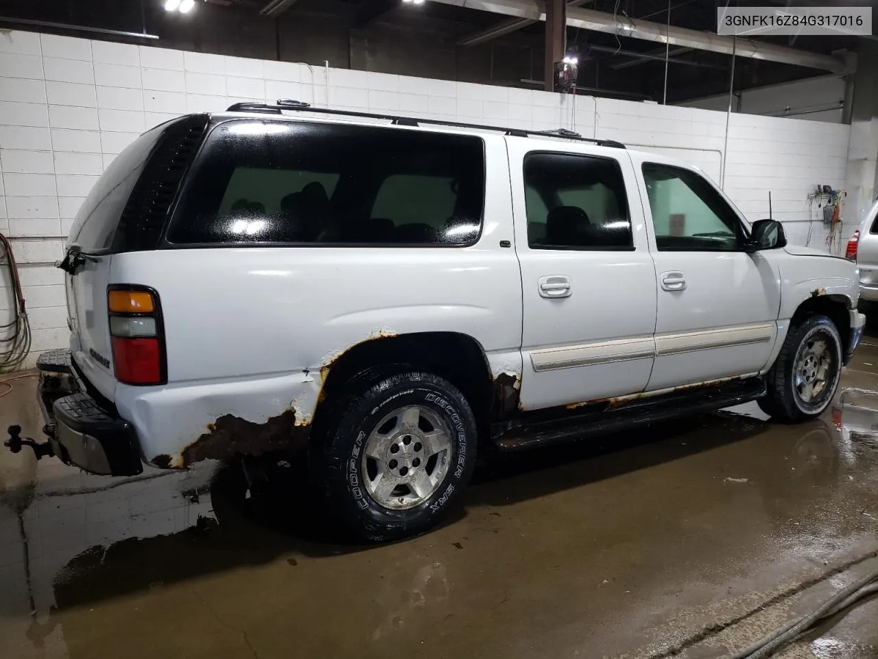 2004 Chevrolet Suburban K1500 VIN: 3GNFK16Z84G317016 Lot: 74145374