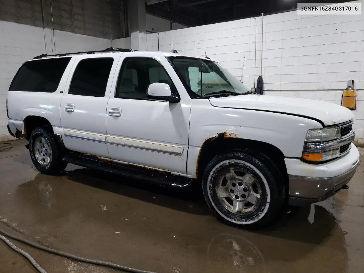 2004 Chevrolet Suburban K1500 VIN: 3GNFK16Z84G317016 Lot: 74145374