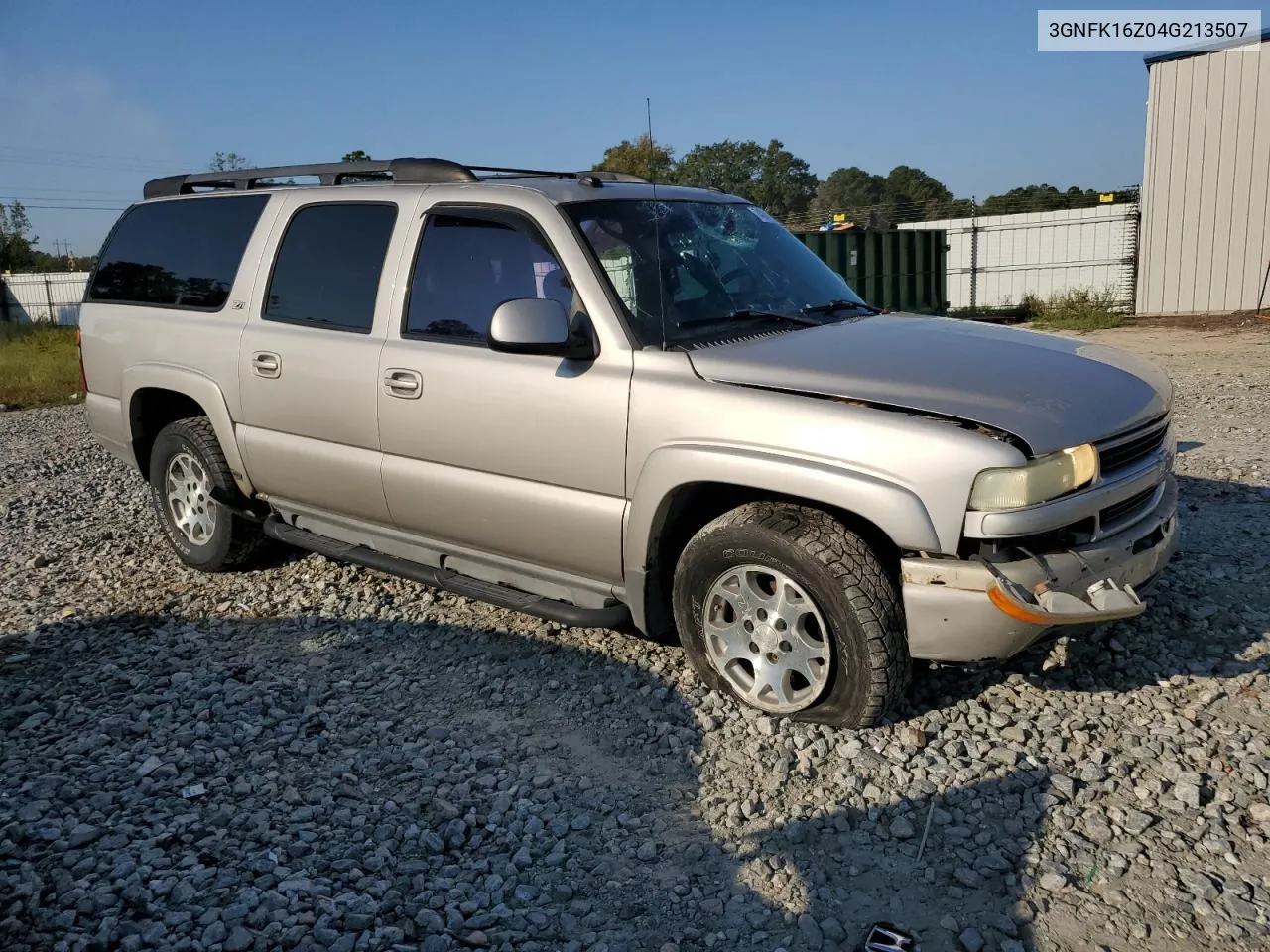 2004 Chevrolet Suburban K1500 VIN: 3GNFK16Z04G213507 Lot: 74241244