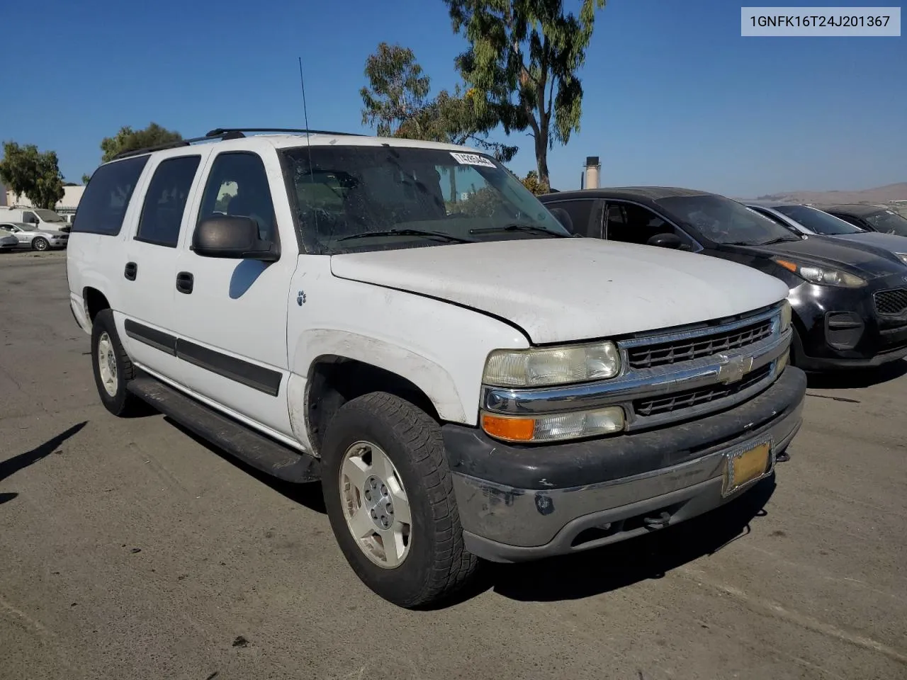 2004 Chevrolet Suburban K1500 VIN: 1GNFK16T24J201367 Lot: 74285444