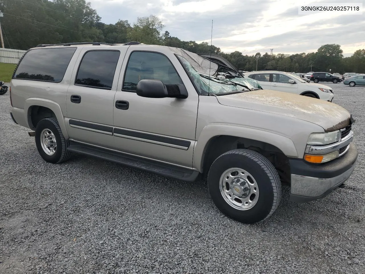 2004 Chevrolet Suburban K2500 VIN: 3GNGK26U24G257118 Lot: 74512764