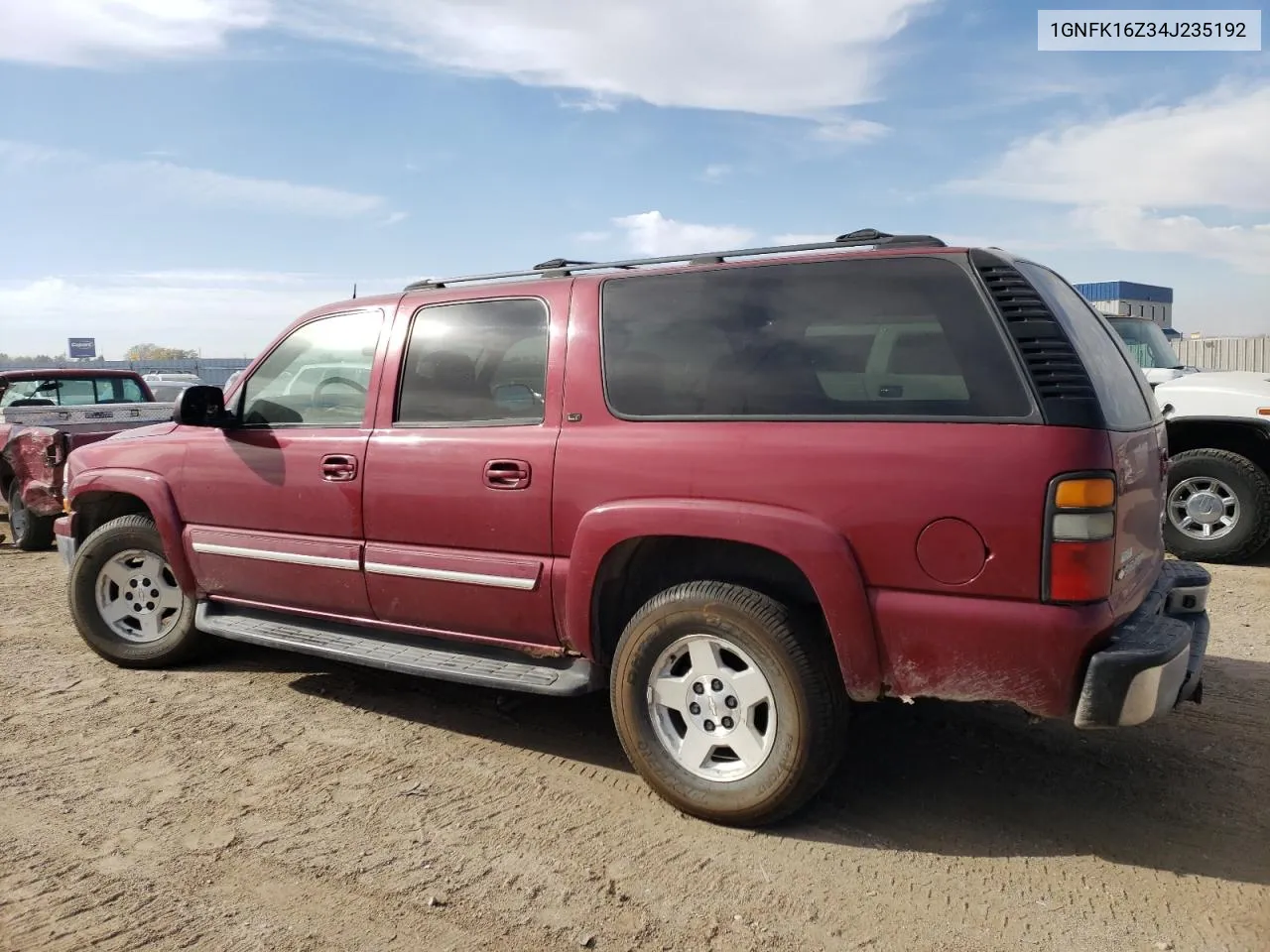 2004 Chevrolet Suburban K1500 VIN: 1GNFK16Z34J235192 Lot: 75433094