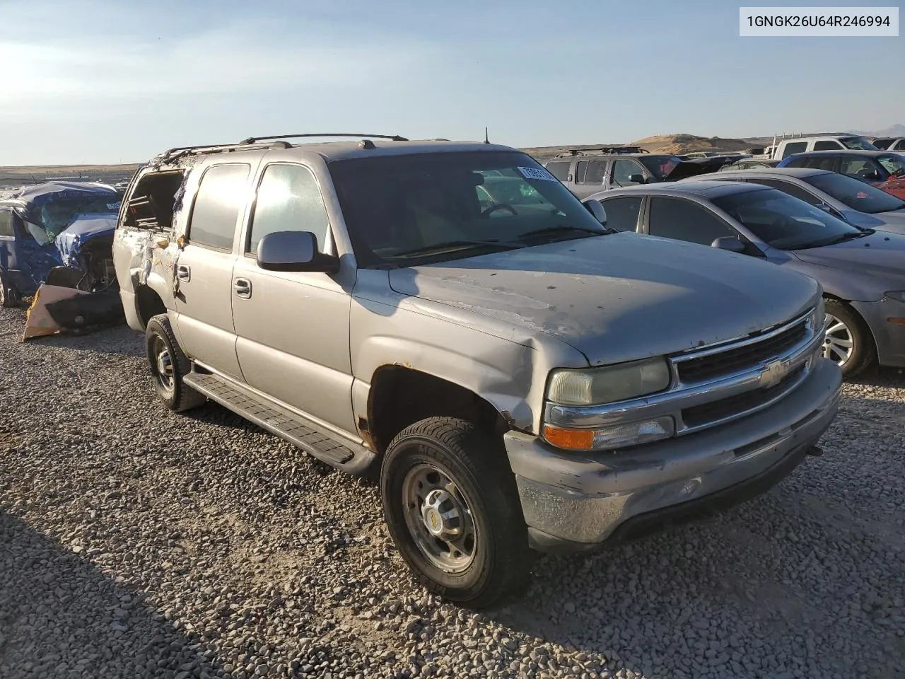 2004 Chevrolet Suburban K2500 VIN: 1GNGK26U64R246994 Lot: 75951184