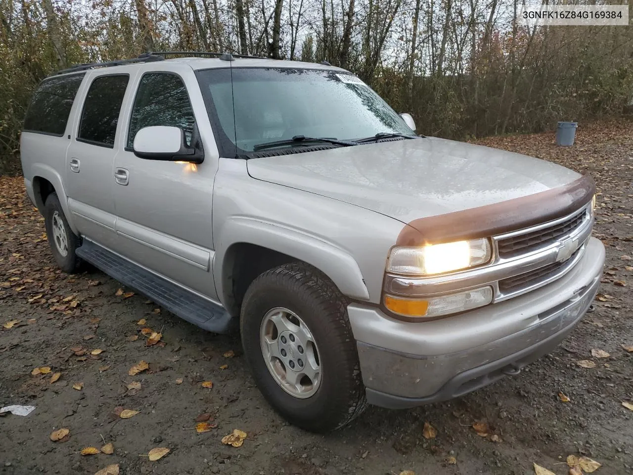 2004 Chevrolet Suburban K1500 VIN: 3GNFK16Z84G169384 Lot: 76400574