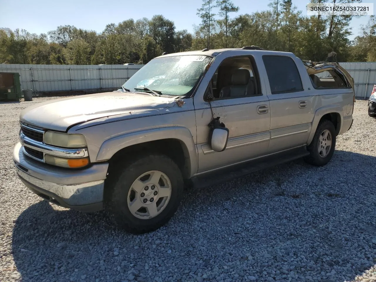 2004 Chevrolet Suburban C1500 VIN: 3GNEC16Z54G337281 Lot: 77038124