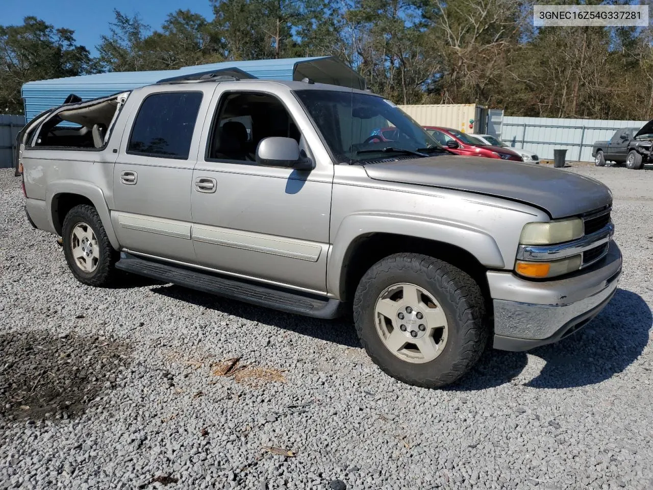 2004 Chevrolet Suburban C1500 VIN: 3GNEC16Z54G337281 Lot: 77038124