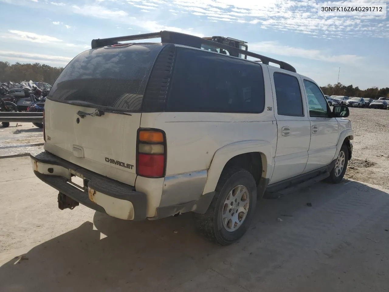 2004 Chevrolet Suburban K1500 VIN: 3GNFK16Z64G291712 Lot: 77323884