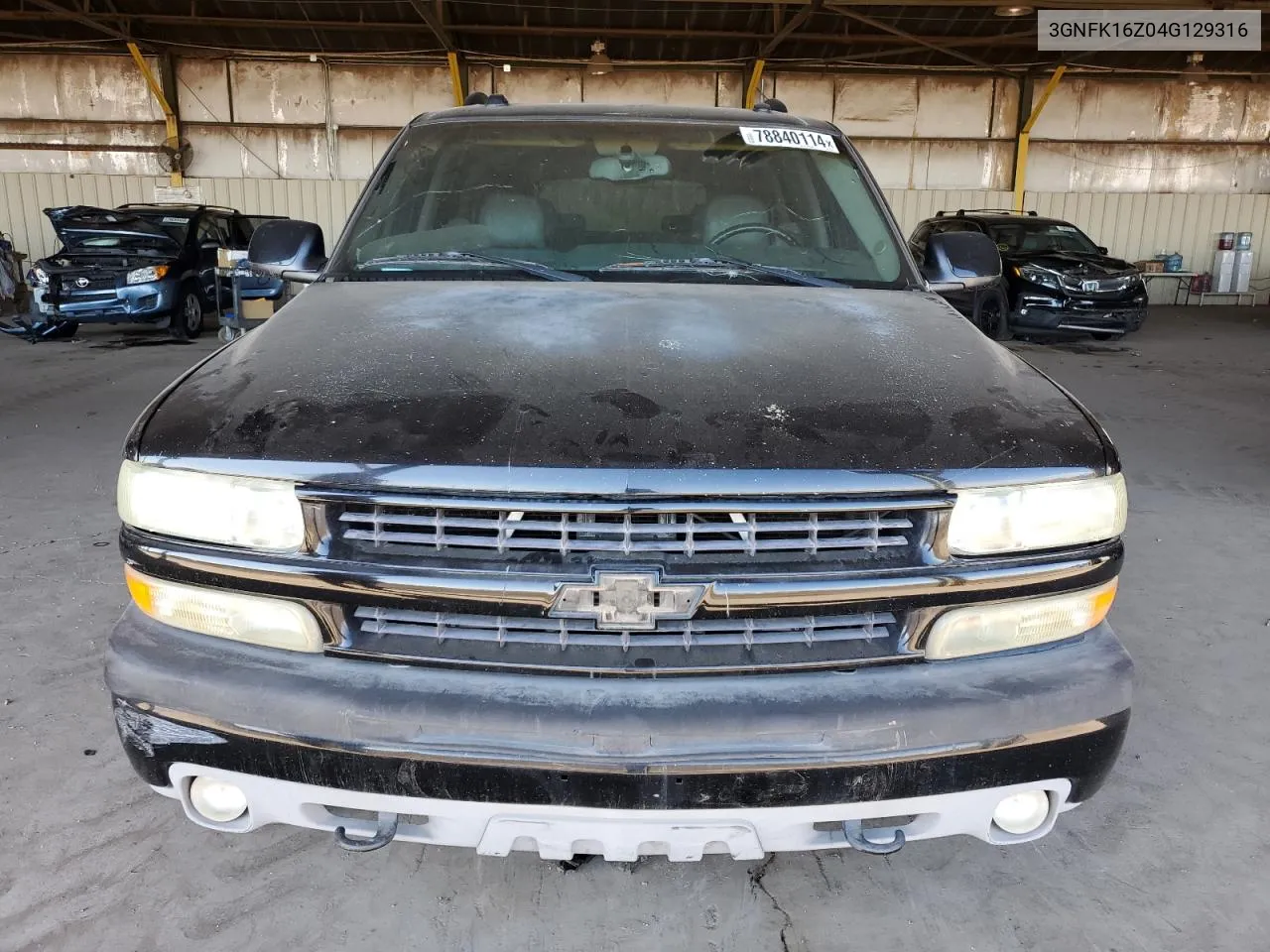 2004 Chevrolet Suburban K1500 VIN: 3GNFK16Z04G129316 Lot: 78840114