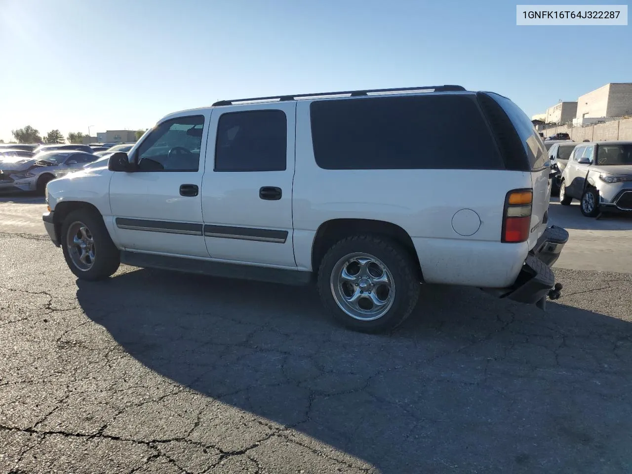 2004 Chevrolet Suburban K1500 VIN: 1GNFK16T64J322287 Lot: 79029754