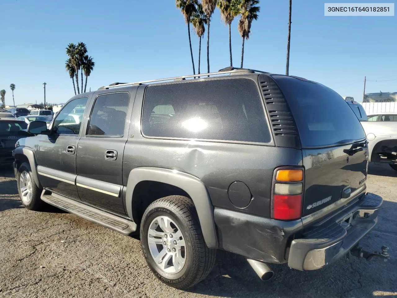 2004 Chevrolet Suburban C1500 VIN: 3GNEC16T64G182851 Lot: 79861864