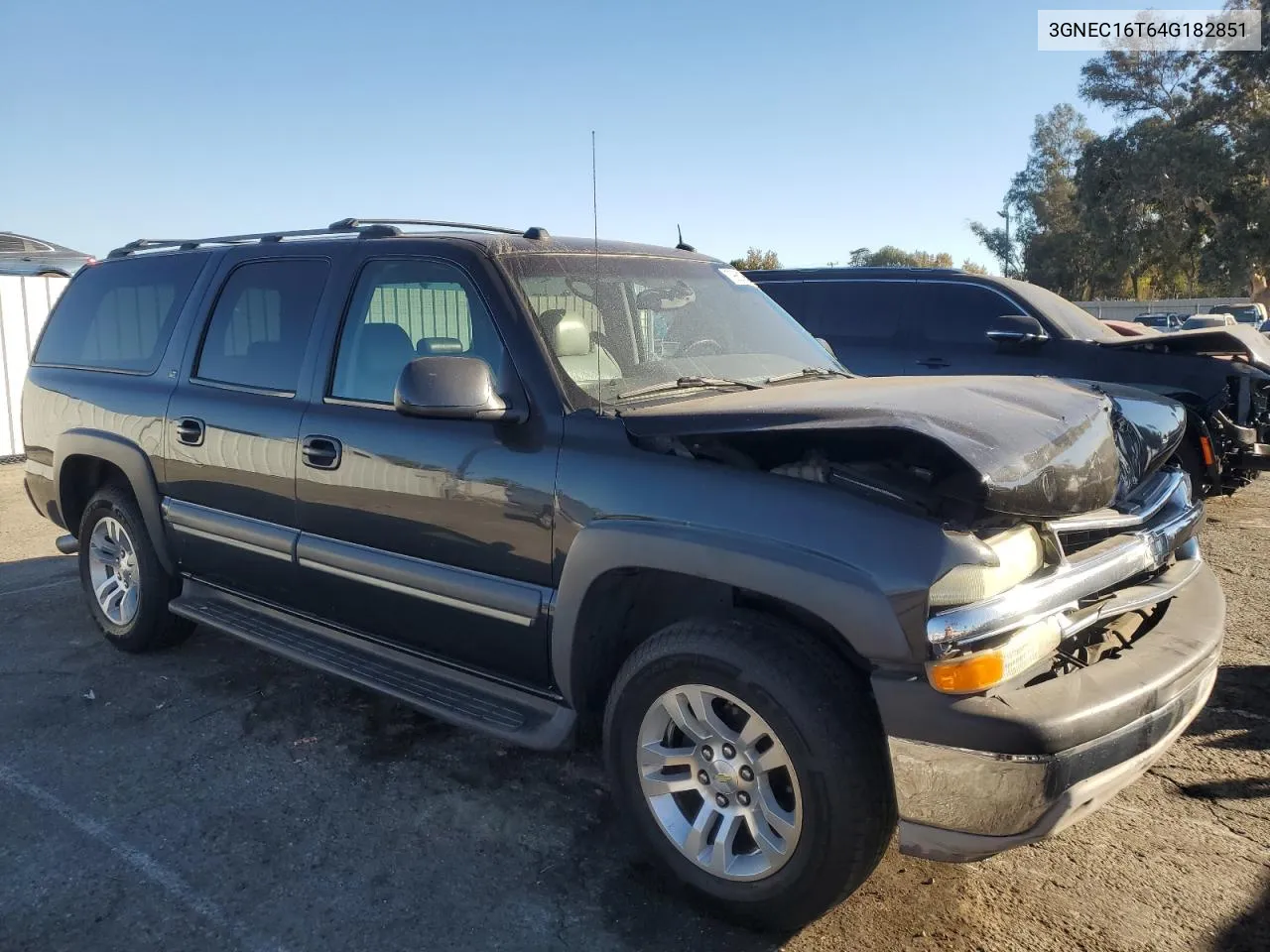 2004 Chevrolet Suburban C1500 VIN: 3GNEC16T64G182851 Lot: 79861864