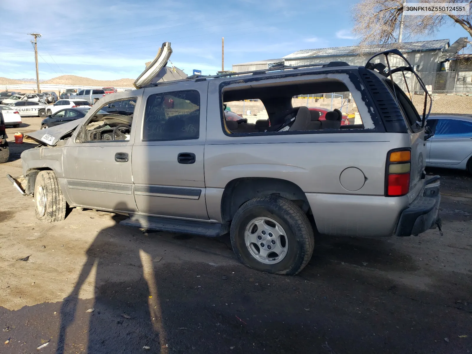 2005 Chevrolet Suburban K1500 VIN: 3GNFK16Z55G124551 Lot: 49131434