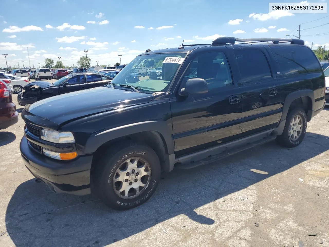 2005 Chevrolet Suburban K1500 VIN: 3GNFK16Z85G172898 Lot: 61230614