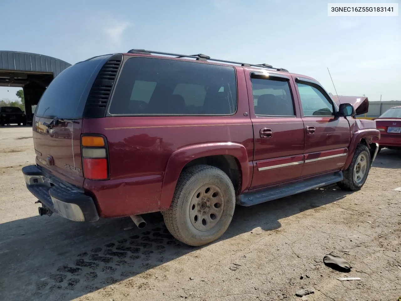 2005 Chevrolet Suburban C1500 VIN: 3GNEC16Z55G183141 Lot: 63287414