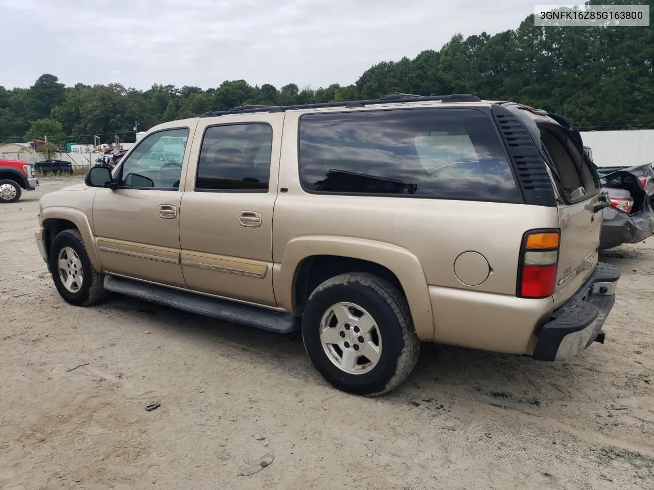 3GNFK16Z85G163800 2005 Chevrolet Suburban K1500