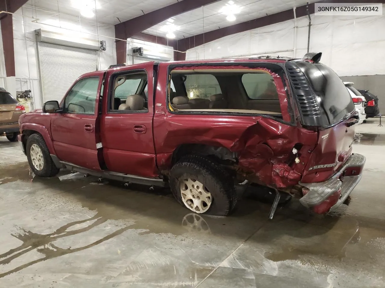 2005 Chevrolet Suburban K1500 VIN: 3GNFK16Z05G149342 Lot: 70211034