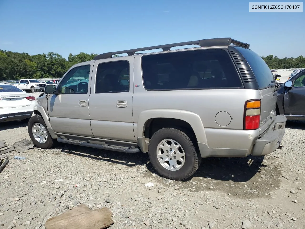 2005 Chevrolet Suburban K1500 VIN: 3GNFK16Z65G170437 Lot: 70269704