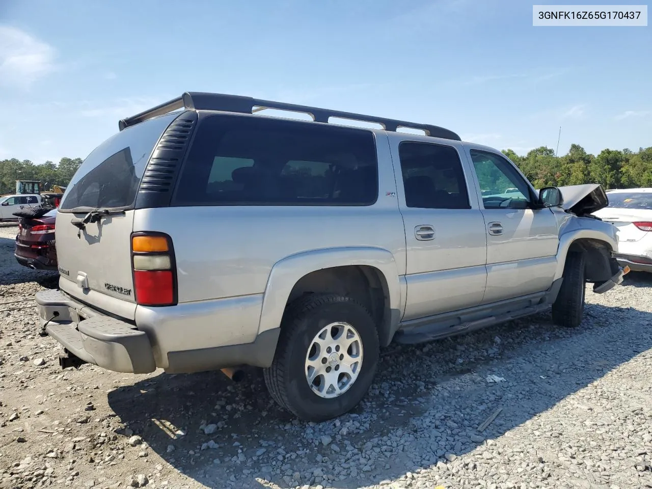 2005 Chevrolet Suburban K1500 VIN: 3GNFK16Z65G170437 Lot: 70269704