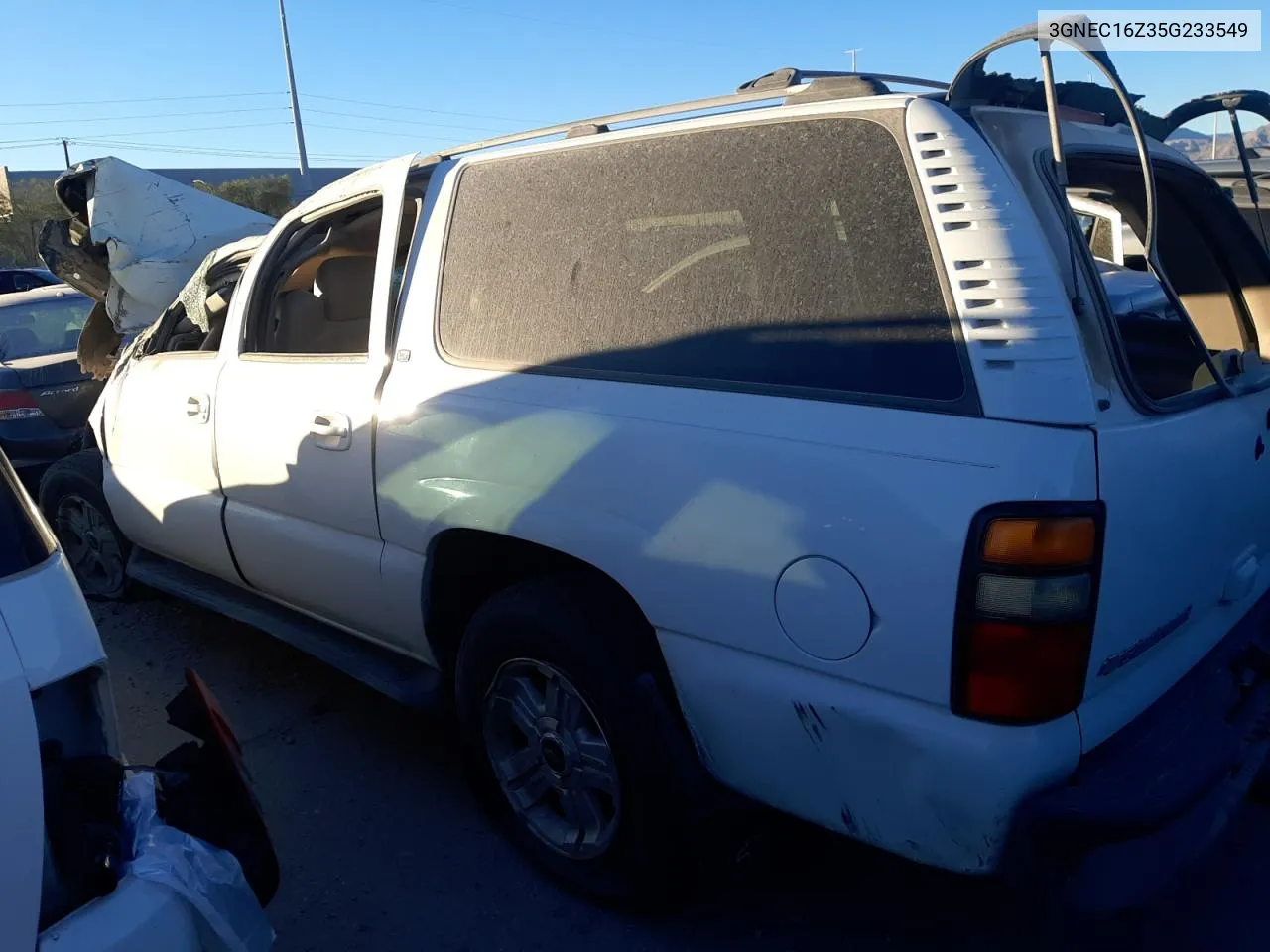 2005 Chevrolet Suburban C1500 VIN: 3GNEC16Z35G233549 Lot: 71860624