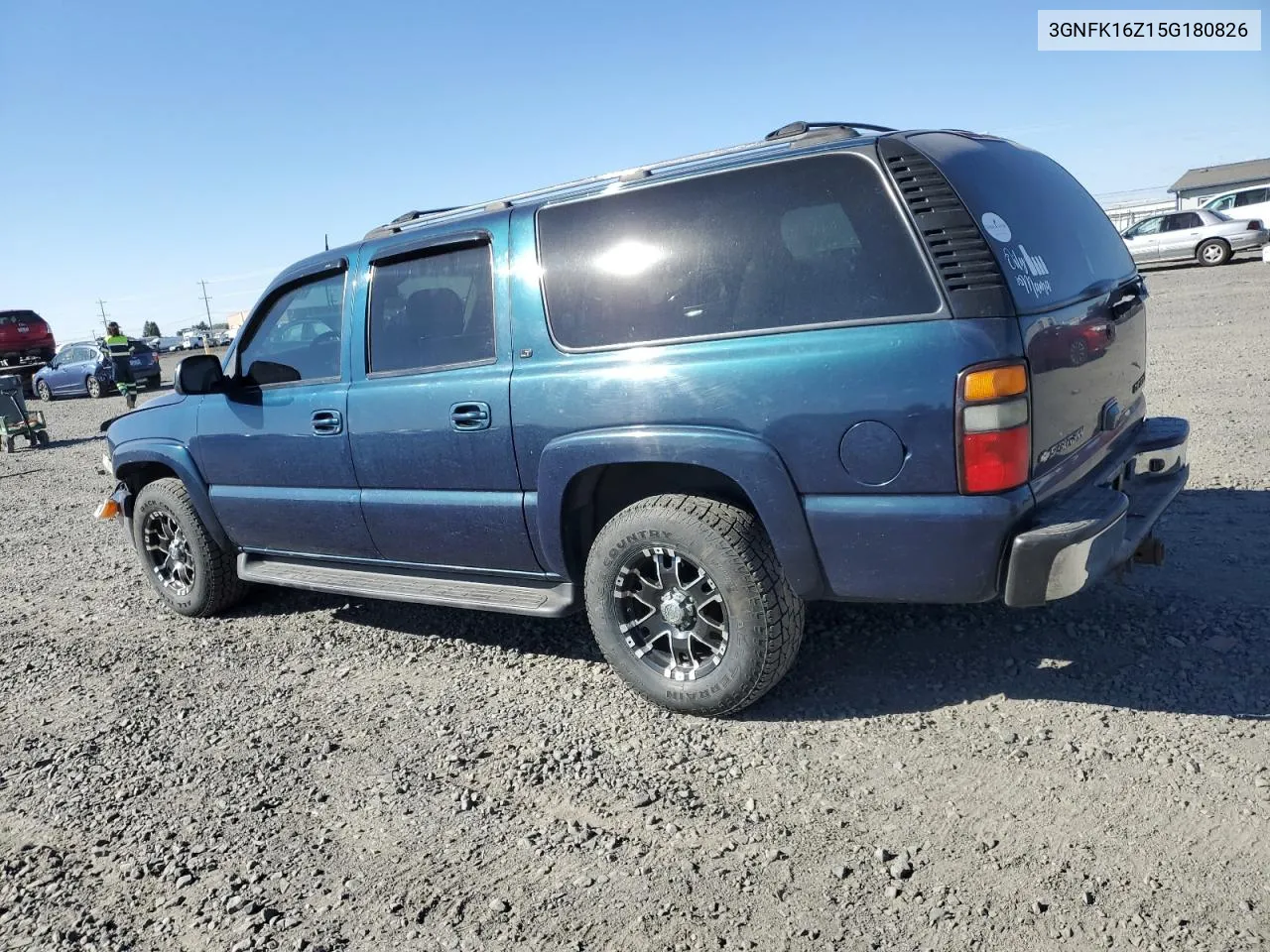 2005 Chevrolet Suburban K1500 VIN: 3GNFK16Z15G180826 Lot: 72186284