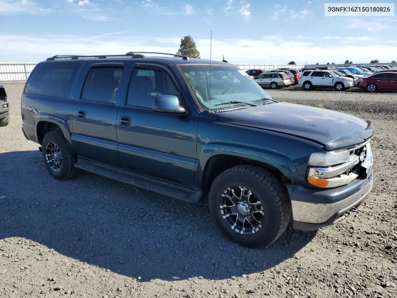 2005 Chevrolet Suburban K1500 VIN: 3GNFK16Z15G180826 Lot: 72186284