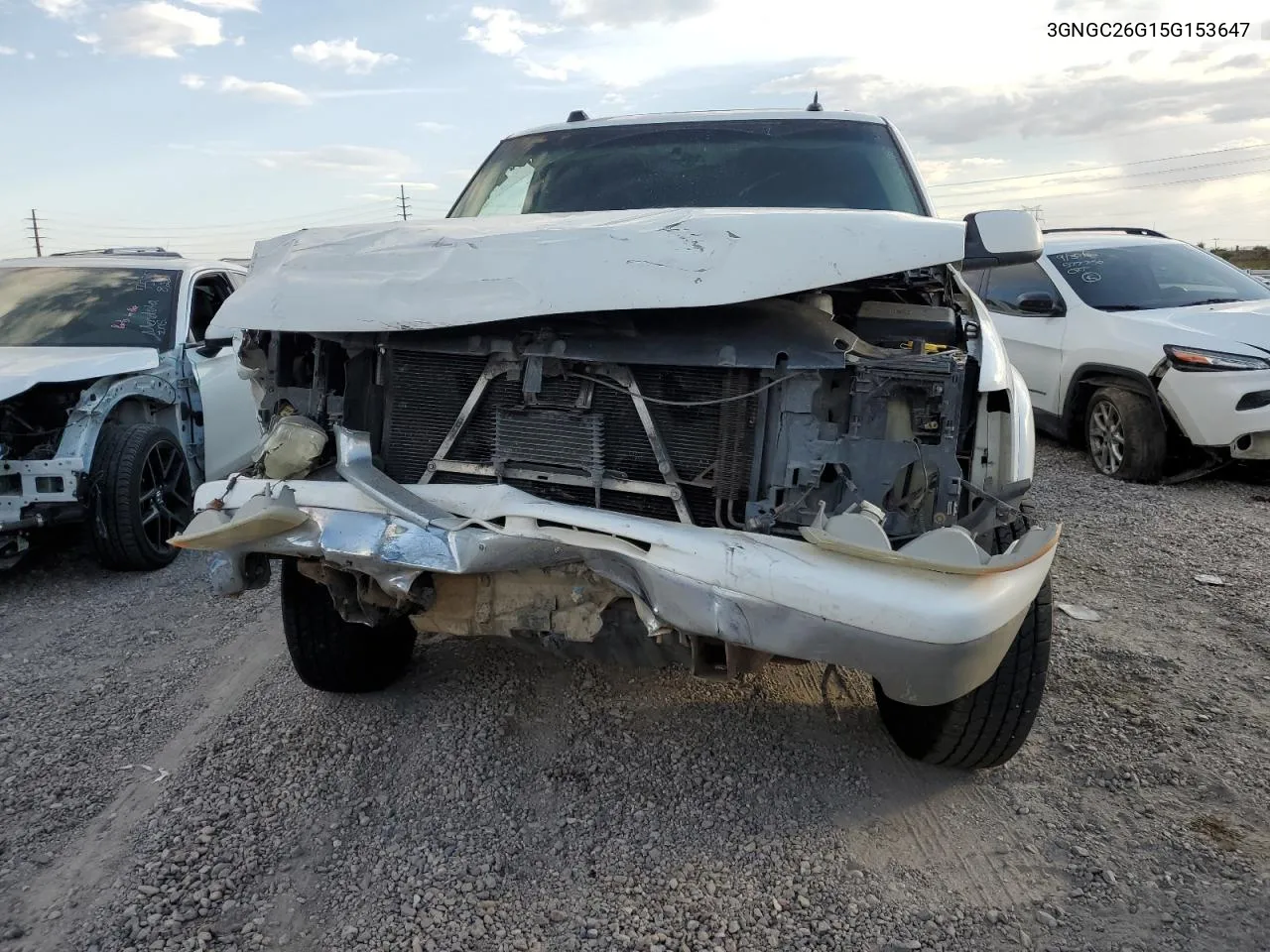 2005 Chevrolet Suburban C2500 VIN: 3GNGC26G15G153647 Lot: 74104924