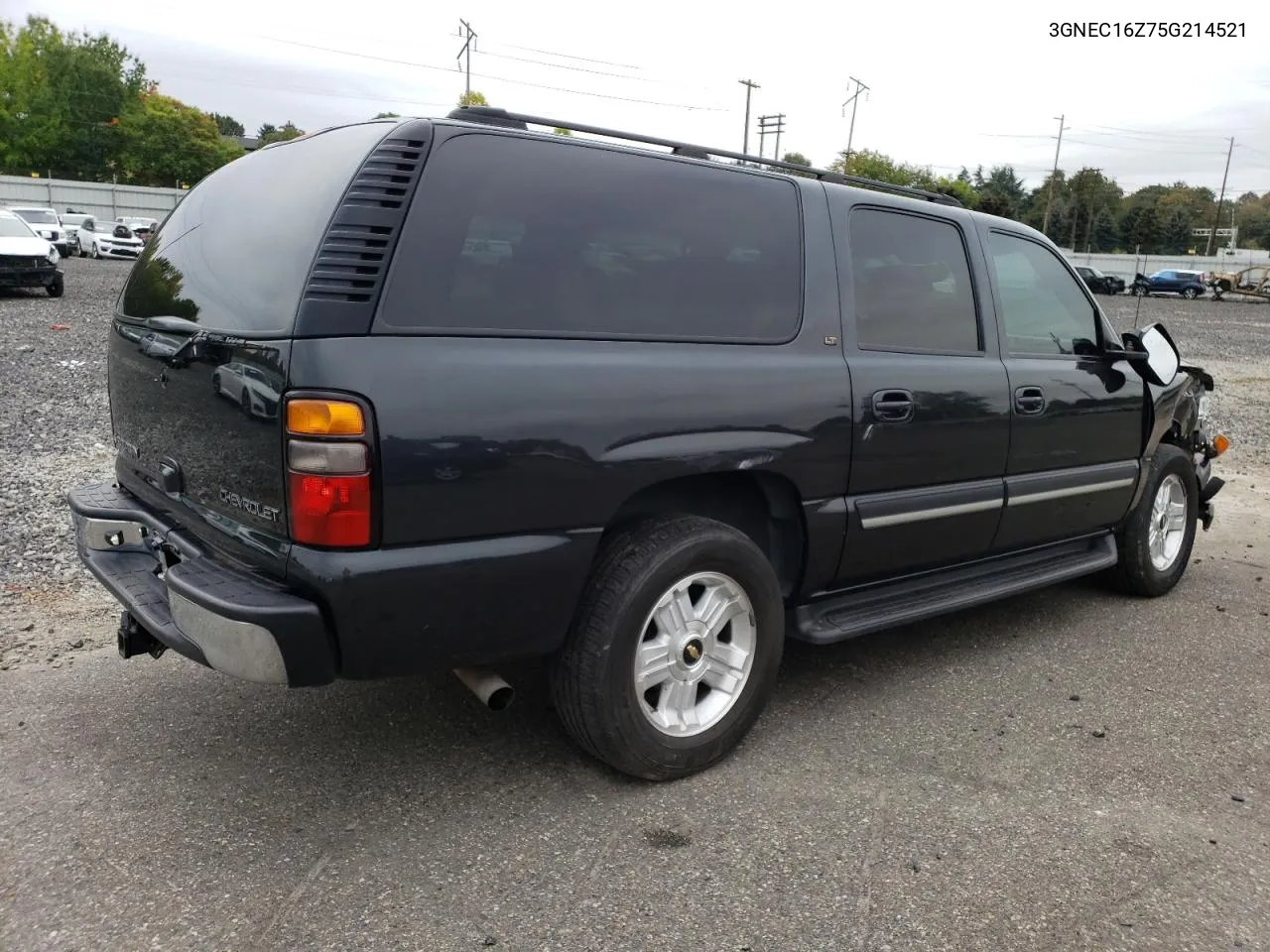 2005 Chevrolet Suburban C1500 VIN: 3GNEC16Z75G214521 Lot: 74326684