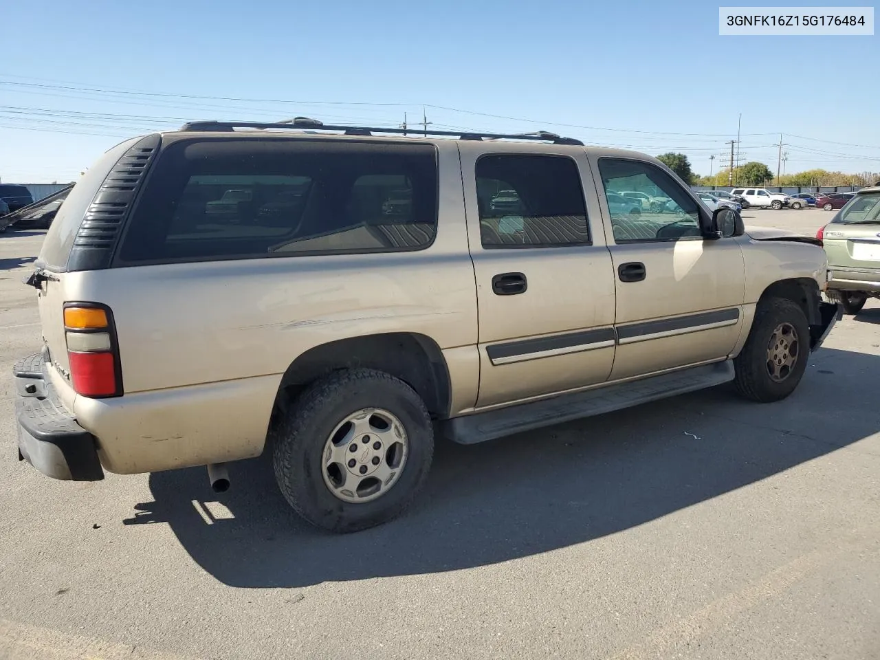 2005 Chevrolet Suburban K1500 VIN: 3GNFK16Z15G176484 Lot: 74426024