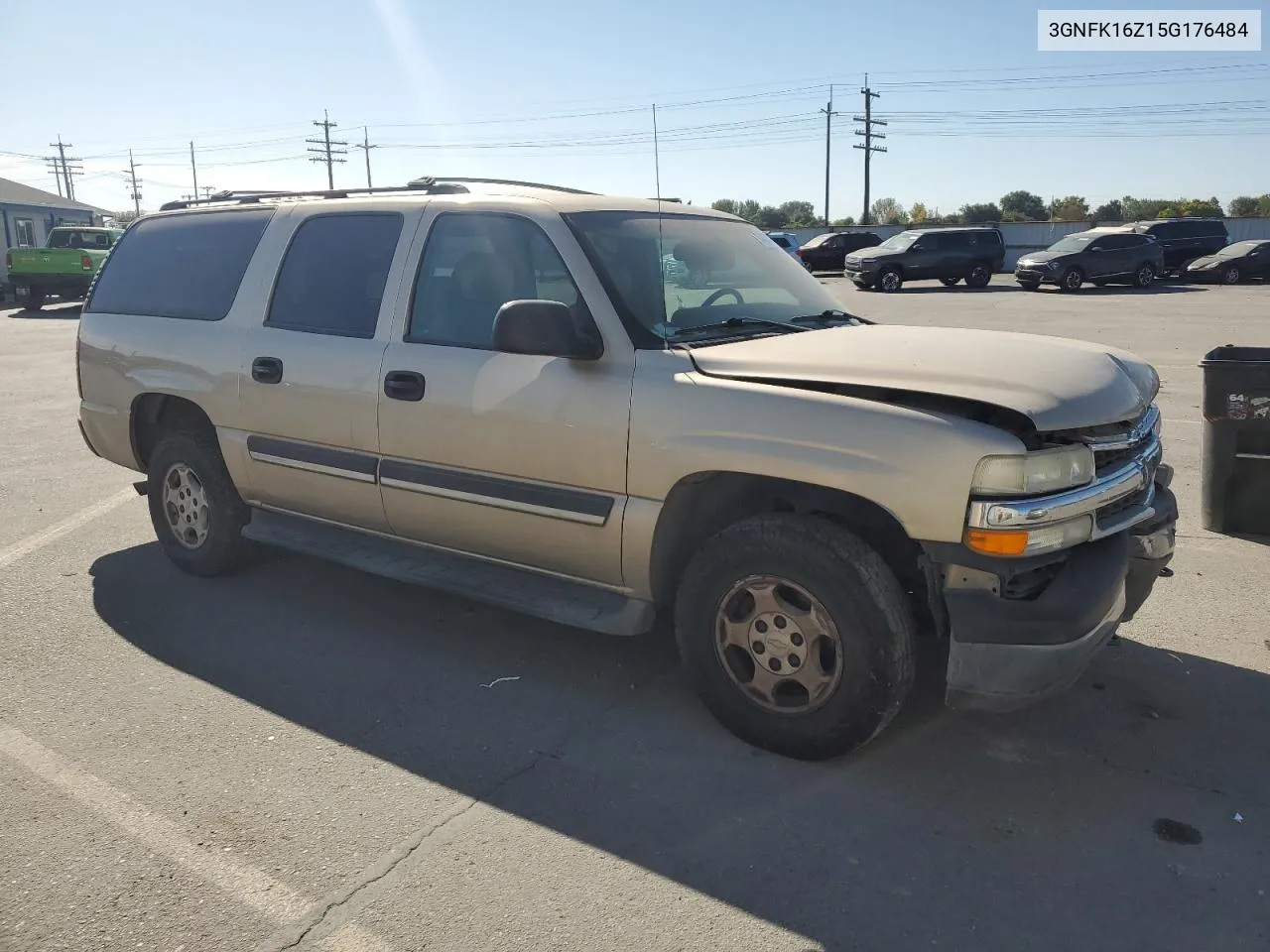 2005 Chevrolet Suburban K1500 VIN: 3GNFK16Z15G176484 Lot: 74426024