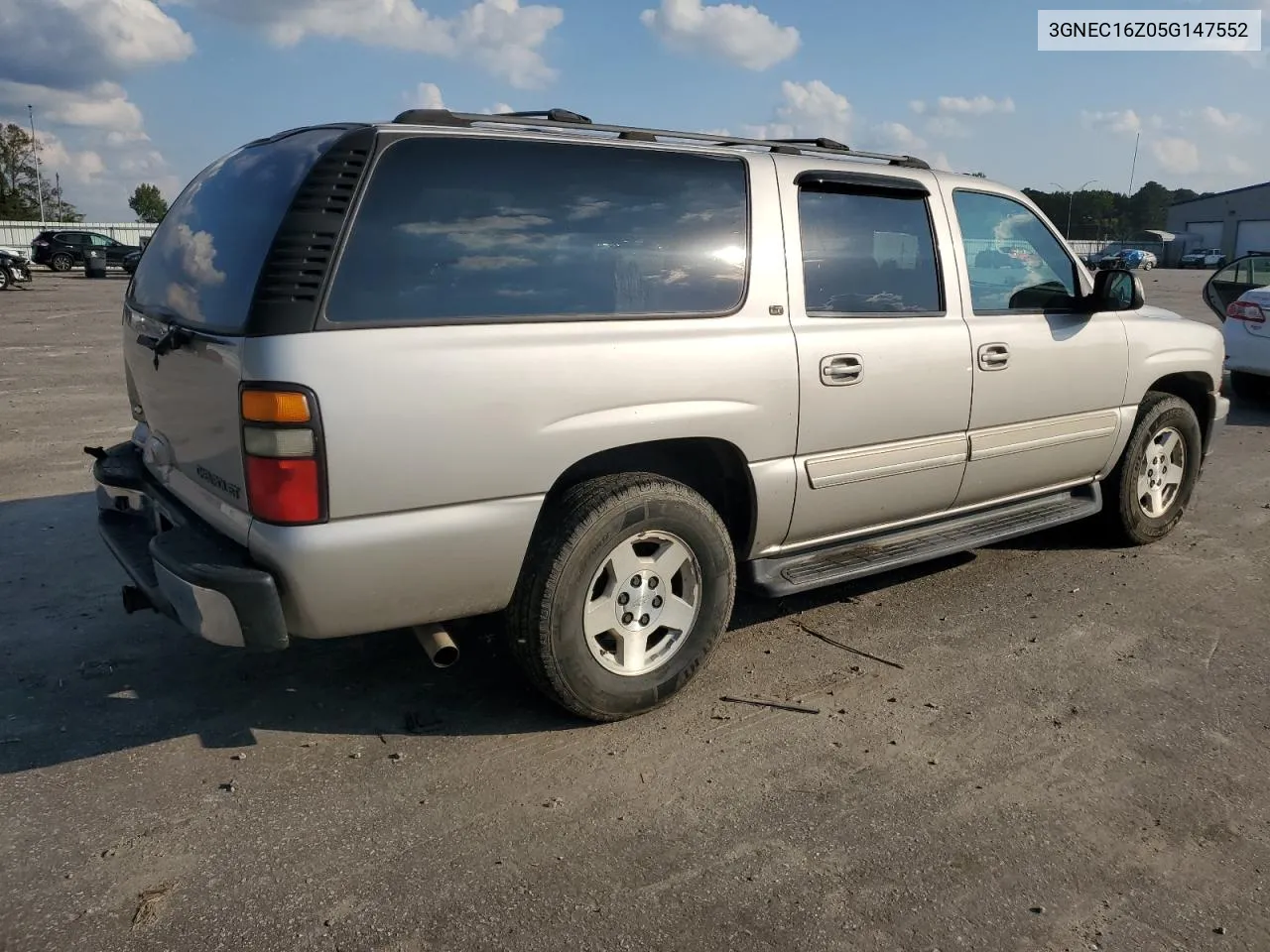 2005 Chevrolet Suburban C1500 VIN: 3GNEC16Z05G147552 Lot: 74532414